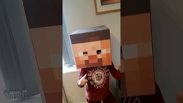 minecraft steve box head how to guide смотреть онлайн