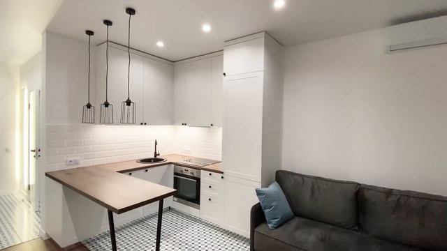 Квартира-студия на 32 кв. м. - полноценная квартира для одного человека! смотреть онлайн