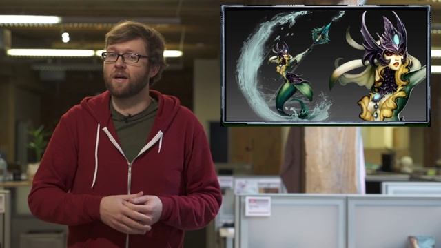 New Support Champion, Nidalee Skin Update, and New Items - League of Legends Daily News смотреть онлайн