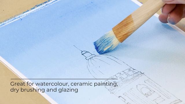 Watercolour Hake Brush Premium смотреть онлайн