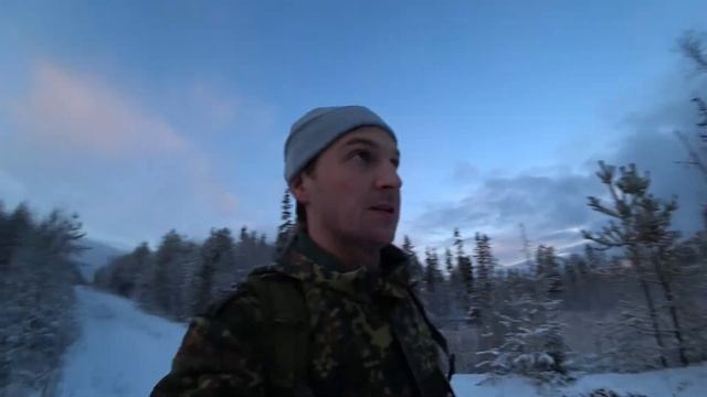 Зимняя охота с тоз-25 на Тетерева, рябчика, Куропатку, выход в зимний лес смотреть онлайн