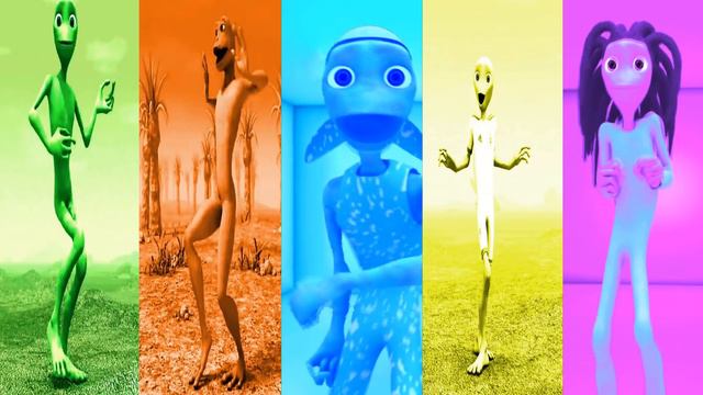 Dance Challenge Dame Tu Cosita Vs Me Kemaste Vs Patila 👽 Alien Green Dance Challenge 👽