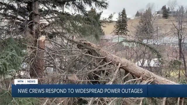 Powerful winds wreak havoc across Montana смотреть онлайн