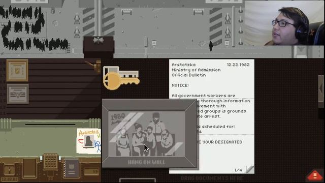 GLORY! TO NEW ARSTOTZKA! | Papers Please Part 7 (END) смотреть онлайн