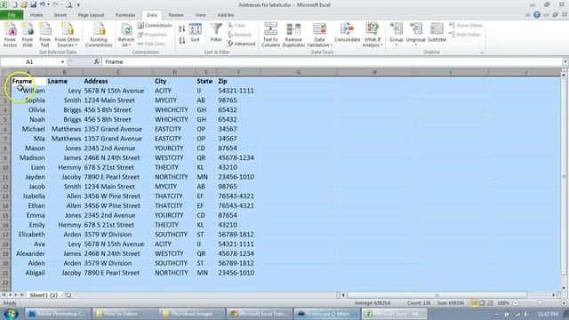 How to Sort & Alphabetize in Excel смотреть онлайн