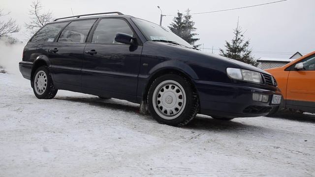 Passat VR6 Syncro Start Po śniegu Vol.1