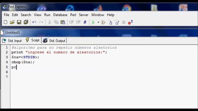 Algoritmo para evitar repetir números aleatorios. Pseudocódigo y Perl смотреть онлайн