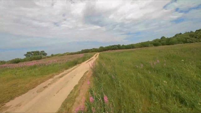 FPV drone flight around the island / Жаркое лето в Архангельске. Остров Краснофлотский смотреть онлайн