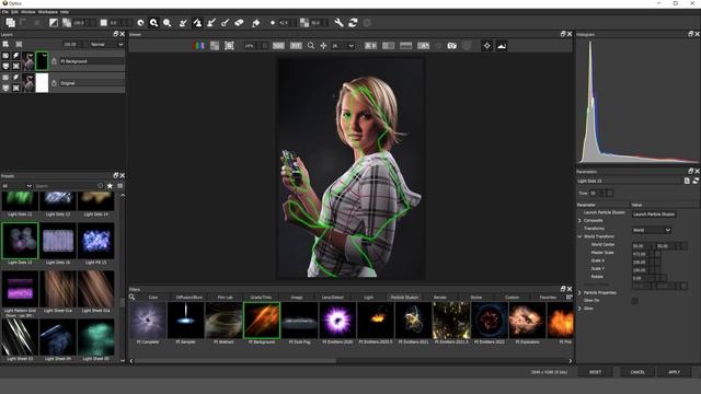 How to Create Particle Based Effects in Photoshop and Lightroom смотреть онлайн