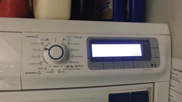 Electrolux dryer diagnostics mode - How to see last error code смотреть онлайн