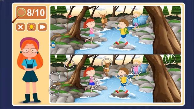 Viki Spotter: Camping, Level 4 Walkthrough, 1080p/60FPS. смотреть онлайн