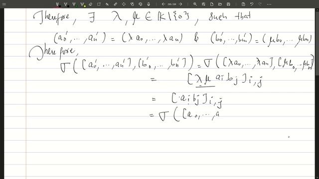Lec 21. Segre Embedding смотреть онлайн