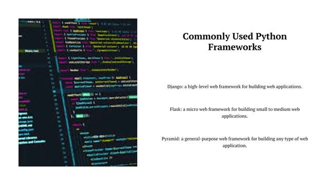 Python libraries and frameworks | Python 3.12.0 documentation | Python Framework List смотреть онлайн