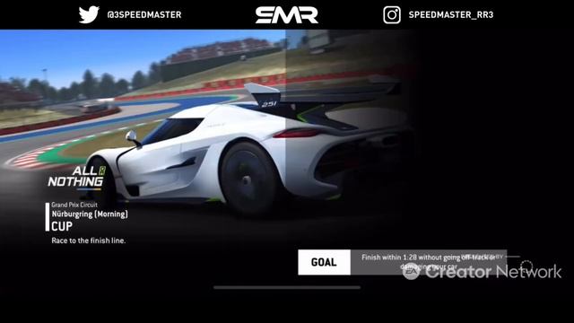 Real Racing 3 All Or Nothing - Koenigsegg Jesko - Complete Event Walkthrough - Re-upload смотреть онлайн