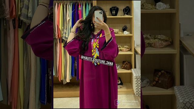 جديد جلابه مغربيه قمه في الروعة لون غوز فوشيا jellaba rose fuchsia смотреть онлайн