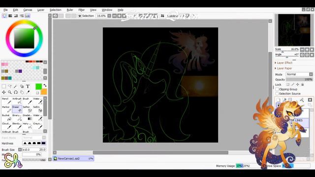 queen galaxia 》speedpaint mlp《 смотреть онлайн