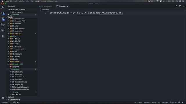 Configurar página 404 | | Curso PHP y MySQL #61 смотреть онлайн