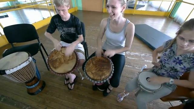 BarabanZA Kids. Детский тренинг "Барабанный круг" смотреть онлайн