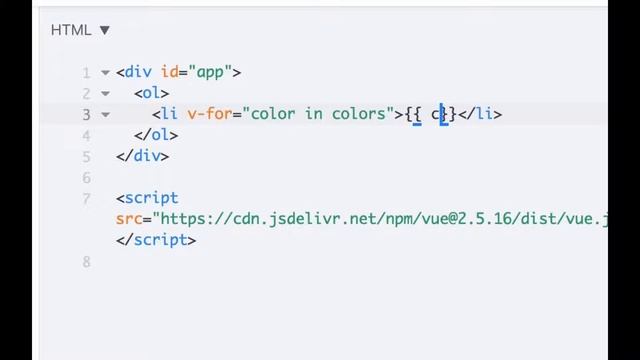 繰り返し描画 v for - Vue JS入門決定版！jQueryを使わないWeb開発 #02-17 смотреть онлайн