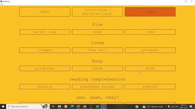 Study Malay with Me / Jom belajar bahasa Melayu bersama (DAY 64) смотреть онлайн