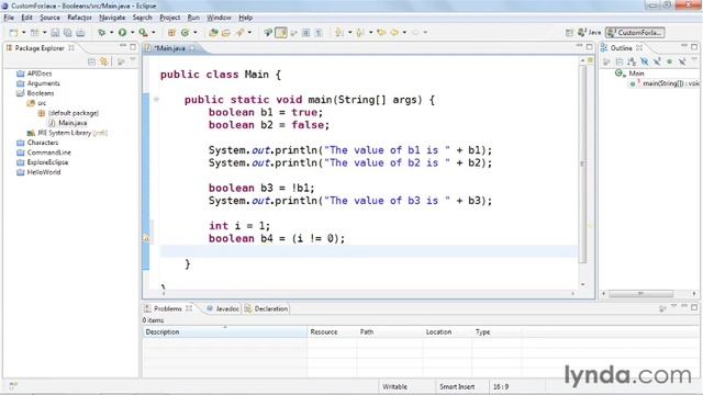 4 7 Working with boolean values смотреть онлайн