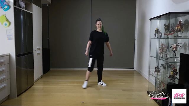 Stray Kids Back Door Dance Tutorial Mirrored - Online Kpop Dance Class 2/8 [Pre-chorus 1] смотреть онлайн