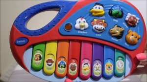 ОБЗОР ИГРУШЕК: ДЕТСКОЕ ПИАНИНО СО ЗВУКАМИ ЖИВОТНЫХ, ДЕТСКИЕ МУЗЫКАЛЬНЫЕ ИГРУШКИ, ИГРУШКИ С ГОДА