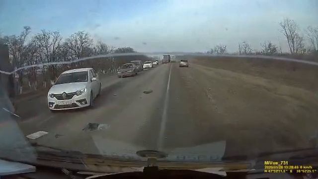 ДТП в районе Матвеева Кургана смотреть онлайн