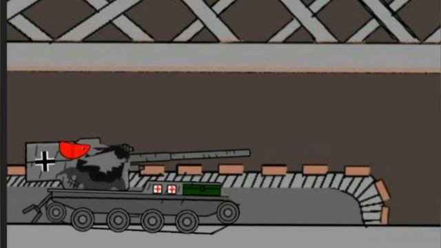 Вафля  VS КВ 6:Гладиаторские бои:-Мультики Про Танки (коллабс Крутава)