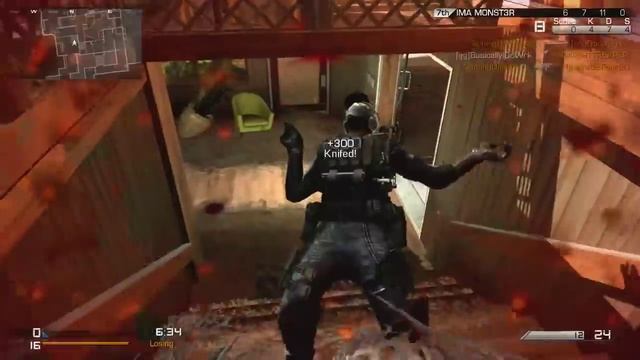COD Ghosts - Gun Game Knifing Rage Reactions! #3 смотреть онлайн