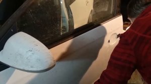 Фольксваген Джетта 5 2006 - 2010 гв замена стеклоподъёмника. Передняя левая дверь.  Снятие ручки.