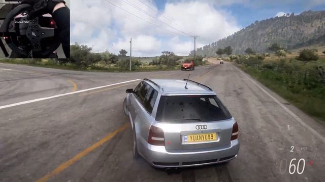 Audi RS4 Avant 2001 - Forza Horizon 5 | Fanatec Wheel Gameplay смотреть онлайн