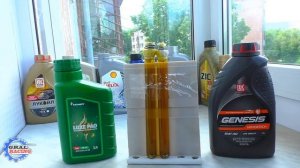 Татнефть Luxe PAO 5w40 против Лукойл Genesis Armortech 5w40