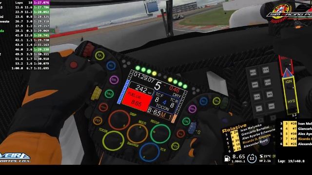 iRacing - 2018_S2_W11 - Le Mans Series/Silverstone - Porsche 919 Hybrid - Pit incident! смотреть онлайн