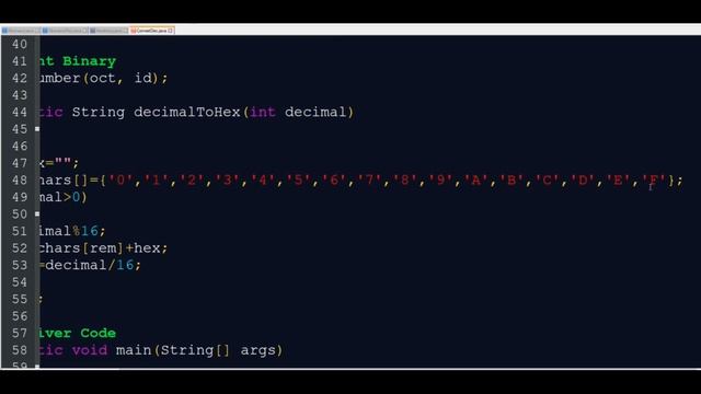 JAVA program to perform base conversion from Integer to binary, Octal, and Hexadecimal (മലയാളം) смотреть онлайн
