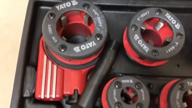 Клупп трубный 1/4"-5/4" (набор 7пр) "Yato", Артикул: IS-YT-2900 смотреть онлайн