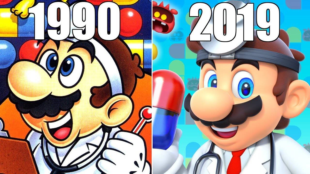 Эволюция серии игр Dr. Mario [1990-2019] смотреть онлайн