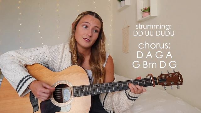 Taylor Swift Cardigan Guitar Play Along // folklore play alongs // Nena Shelby смотреть онлайн