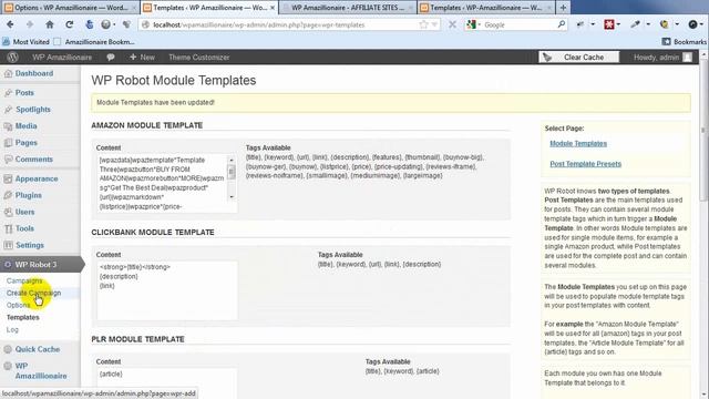 Part 4: Automated posting using the WP Robot plugin смотреть онлайн