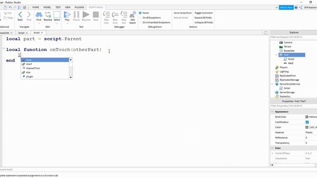 Roblox Studio Tutorial: Touch For Points смотреть онлайн
