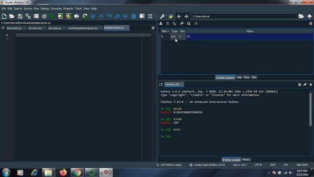 Introduction to Spyder Platform for Numerical Method Program and Simple Basic Program смотреть онлайн