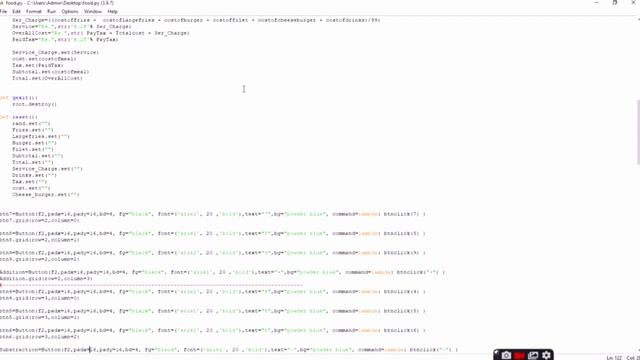Restaurant Management System Part-1 | Python Tkinter GUI Desktop Application | Step By Step Tutoria смотреть онлайн