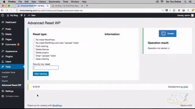 How To Delete All WordPress Content And Start Over – Fast ‘n Easy! | tentononline.com смотреть онлайн