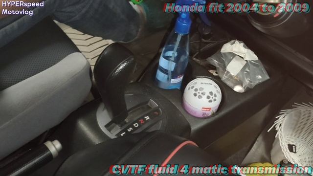 Change fluid for transmission of Honda fit 2004 to 2009 смотреть онлайн