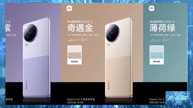 เตรียมเปิดตัว Xiaomi CIVI 3 วันที่ 25 พ.ค.นี้ พร้อมเผยภาพเครื่องโชว์ดีไซน์ฝาหลัง смотреть онлайн