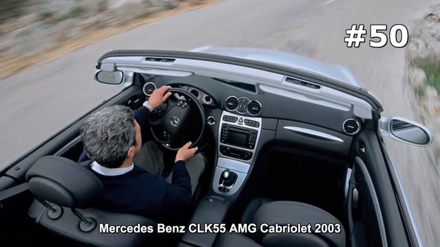 #50. Mercedes Benz CLK55 AMG Cabriolet 2003 (супер видео) смотреть онлайн