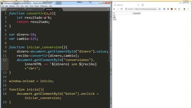 12. Caso PRÁCTICO con JAVASCRIPT: Paso a paso y desde 0 ? (funciones, eventos, return, variables... смотреть онлайн