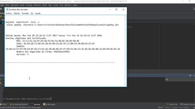 Cómo obtener las SHA para login de Google y Facebook con Firebase en Windows | Desafío Latam смотреть онлайн