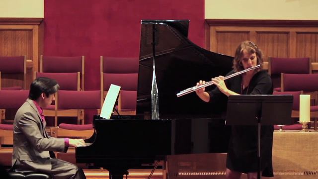 Prokofiev Sonata, Mvt 1 (Erin McKibben, flute and Christopher Davis, piano) смотреть онлайн