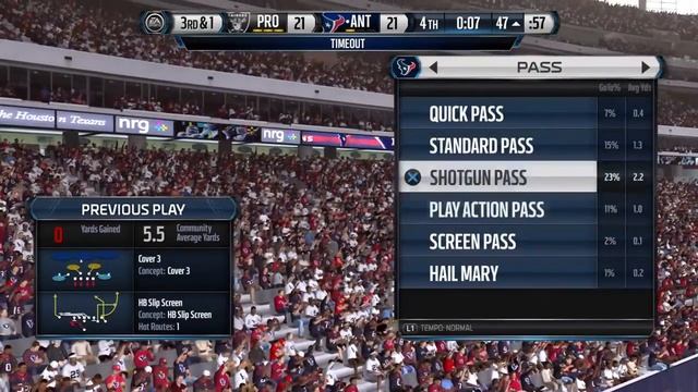CLUTCH GAME WINNING TD смотреть онлайн